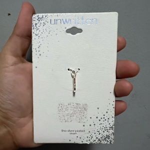 Unwritten fine sliver plated 1 charm